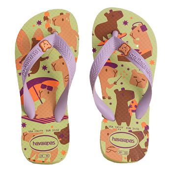 Chinelo-de-Dedo-Verde-Matcha-Kids-Pets-Capivara-|-Havaianas-Tamanho--23---Cor--VERDE-MATCHA-0